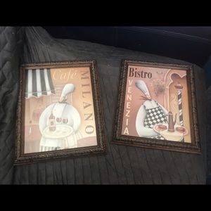 Chef framed pictures
